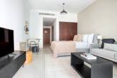 Cosmopolitan Comfort: Studio in Boulevard Central - Dubai-Apartments for rent
