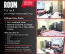 Room for Rent (for working Keralite couples only) - Dubai-Rooms for rent