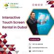 Interactive Touch Screen Rental in Dubai, UAE - Dubai-Computer services