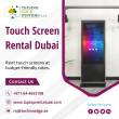 Best Touch Screen Rental in Dubai | Techno Edge Systems