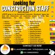 Need overseas construction workers for Bahrain Projects!!! - Manama-Construction