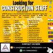 Looking for construction staff from India, Nepal for Dubai!