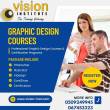 Graphic Designing Classes at Vision Institute. 0509249945