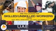 Looking for skilled/unskilled workers from India, Nepal - Sharjah-Other