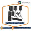 Hire The Top Speaker Rentals for Your Events in Dubai